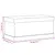 Produktbild 6 för Akryllåda transparent 24x12x11 cm
