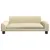 Produktbild 3 för Barnsoffa gräddvit 90x53x30 cm tyg