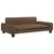 Produktbild 2 för Barnsoffa brun 90x53x30 cm tyg