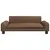 Produktbild 3 för Barnsoffa brun 90x53x30 cm tyg