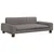Produktbild 2 för Barnsoffa mullvadsbrun 90x53x30 cm tyg