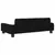 Produktbild 5 för Barnsoffa svart 90x53x30 cm tyg