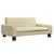 Produktbild 2 för Barnsoffa gräddvit 70x45x30 cm tyg