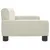 Produktbild 4 för Barnsoffa gräddvit 70x45x30 cm konstläder