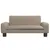 Produktbild 3 för Barnsoffa cappuccino 70x45x30 cm konstläder
