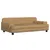 Produktbild 2 för Barnsoffa brun 90x53x30 cm sammet