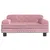 Produktbild 3 för Barnsoffa rosa 70x45x30 cm sammet