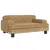 Produktbild 2 för Barnsoffa brun 70x45x30 cm sammet