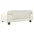 Produktbild 5 för Barnsoffa gräddvit 70x45x30 cm sammet