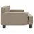 Produktbild 4 för Barnsoffa cappuccino 70x45x30 cm konstläder