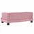 Produktbild 5 för Barnsoffa rosa 80x45x30 cm sammet