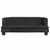Produktbild 3 för Barnsoffa svart 80x45x30 cm sammet