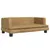 Produktbild 2 för Barnsoffa brun 80x45x30 cm sammet