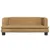 Produktbild 3 för Barnsoffa brun 80x45x30 cm sammet