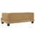 Produktbild 5 för Barnsoffa brun 80x45x30 cm sammet