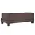 Produktbild 5 för Barnsoffa brun 80x45x30 cm konstläder