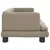 Produktbild 4 för Barnsoffa cappuccino 80x45x30 cm konstläder