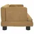 Produktbild 4 för Barnsoffa brun 60x40x30 cm sammet