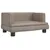 Produktbild 2 för Barnsoffa cappuccino 60x40x30 cm konstläder