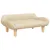 Produktbild 2 för Barnsoffa gräddvit 70x40x24 cm tyg