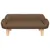 Produktbild 3 för Barnsoffa brun 70x40x24 cm tyg