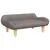 Produktbild 2 för Barnsoffa mullvadsbrun 70x40x24 cm tyg