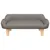 Produktbild 3 för Barnsoffa mullvadsbrun 70x40x24 cm tyg