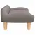 Produktbild 4 för Barnsoffa mullvadsbrun 70x40x24 cm tyg