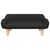 Produktbild 3 för Barnsoffa svart 70x40x24 cm tyg