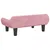 Produktbild 5 för Barnsoffa rosa 70x40x24 cm sammet