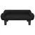 Produktbild 3 för Barnsoffa svart 70x40x24 cm sammet