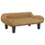 Produktbild 2 för Barnsoffa brun 70x40x24 cm sammet
