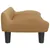 Produktbild 4 för Barnsoffa brun 70x40x24 cm sammet