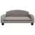 Produktbild 3 för Barnsoffa mullvadsbrun 70x45x30 cm tyg