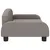 Produktbild 4 för Barnsoffa mullvadsbrun 70x45x30 cm tyg