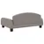 Produktbild 5 för Barnsoffa mullvadsbrun 70x45x30 cm tyg