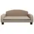 Produktbild 3 för Barnsoffa cappuccino 70x45x30 cm konstläder