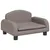 Produktbild 2 för Barnsoffa taupe 50x40x30 cm tyg