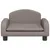 Produktbild 3 för Barnsoffa taupe 50x40x30 cm tyg