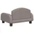 Produktbild 5 för Barnsoffa taupe 50x40x30 cm tyg