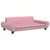 Produktbild 2 för Barnsoffa rosa 100x54x33 cm sammet