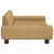 Produktbild 4 för Barnsoffa brun 100x54x33 cm sammet