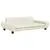 Produktbild 2 för Barnsoffa gräddvit 100x54x33 cm sammet