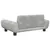 Produktbild 5 för Barnsoffa ljusgrå 70x45x33 cm sammet