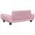 Produktbild 5 för Barnsoffa rosa 70x45x33 cm sammet
