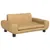 Produktbild 2 för Barnsoffa brun 70x45x33 cm sammet