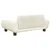 Produktbild 5 för Barnsoffa gräddvit 70x45x33 cm sammet