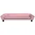 Produktbild 3 för Barnsoffa rosa 100x50x26 cm sammet