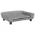 Produktbild 2 för Barnsoffa ljusgrå 70x45x26 cm sammet