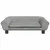 Produktbild 3 för Barnsoffa ljusgrå 70x45x26 cm sammet